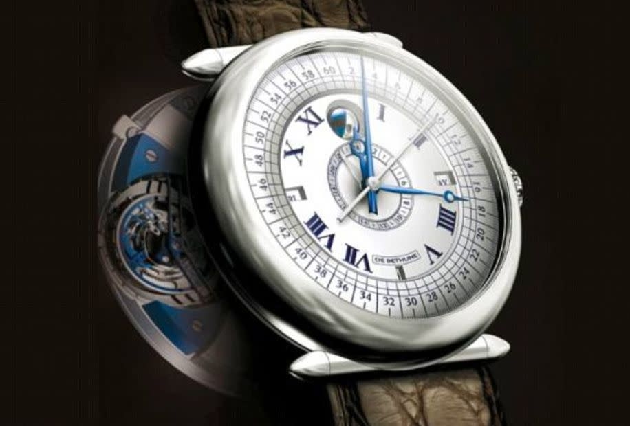 It'd only cost £670,000 for a unique triple-complication wristwatch from De Bethune. At least it comes in a "travel gift pack".   