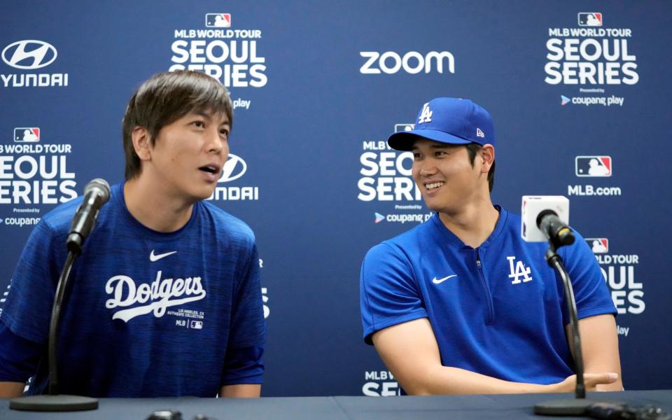 Shohei Ohtani and Ippei Mizuhara