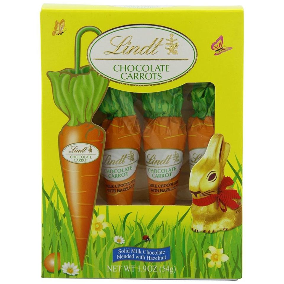 14) Chocolate Carrots, Count of 4 (1.9 oz.)