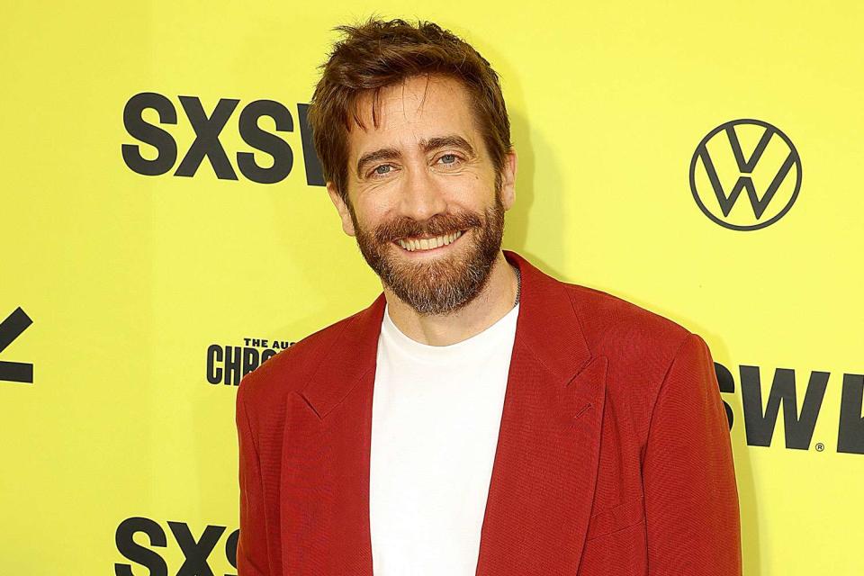 <p>Gary Miller/Getty </p>  Jake Gyllenhaal attends the world premiere of the "Road House" remake 