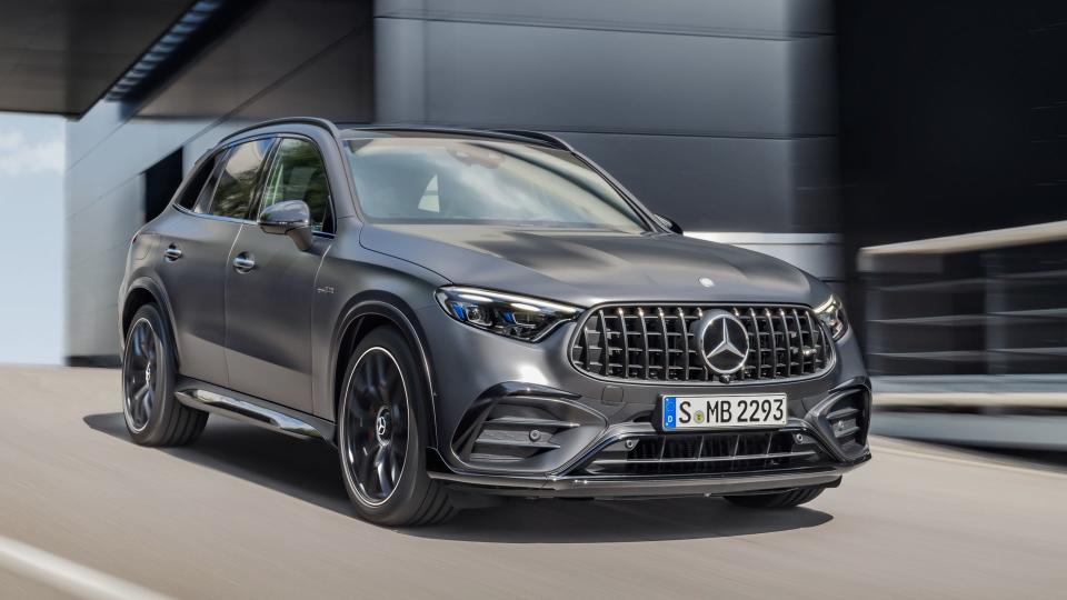 2025 Mercedes-AMG GLC63 Drops Twin-Turbo V8 for 671-HP Four-Cylinder Hybrid photo