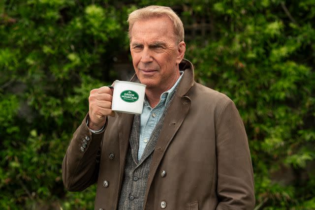 <p>Cale Glendening for Green Mountain Coffee Roasters</p> Kevin Costner