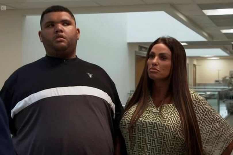 Katie Price and Harvey