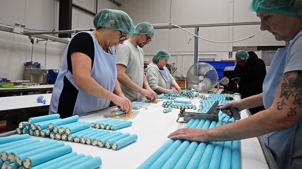 Making rock by hand requires considerable expertise. - Paul Ellis/AFP/Getty Images