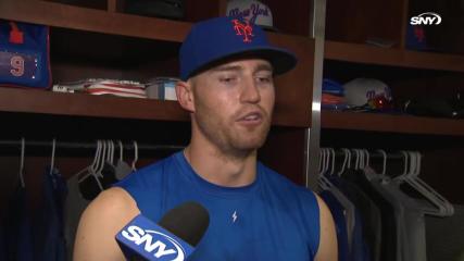 Mets Brandon Nimmo and Carlos Mendoza on Nimmo's go-ahead HR, him finally seeing results at plate