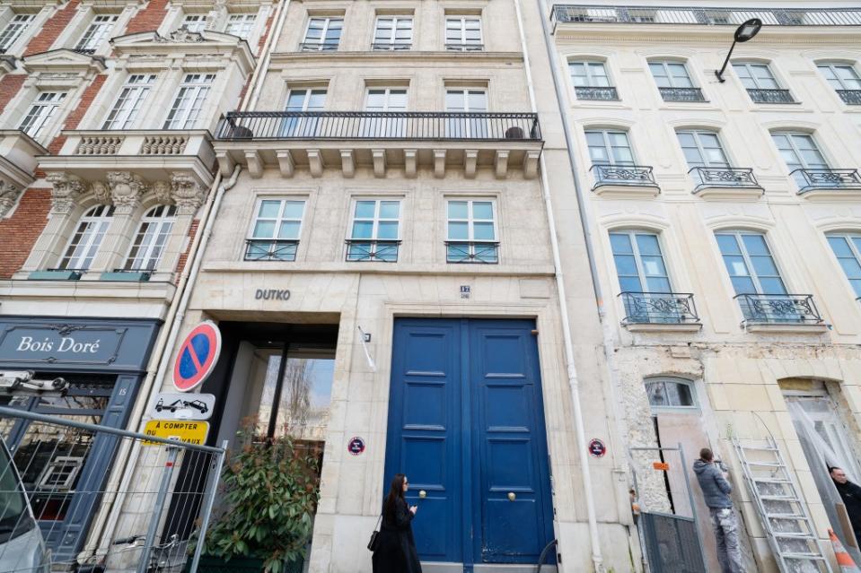 The apartment is located on the third floor. AFP via Getty Images