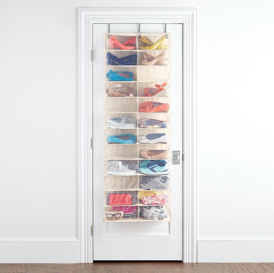 The Container Store 24-Pocket Over-the-Door Shoe Organizer