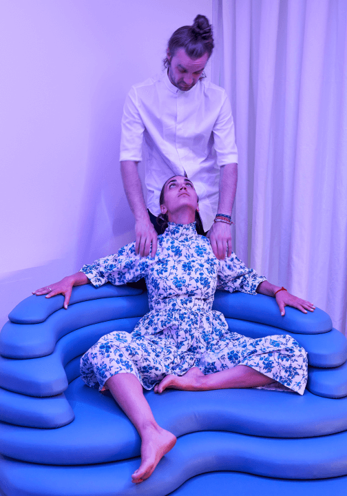 The $10.6k 'birthing chair' is touted as the "ultimate push present". Photo: Goop.