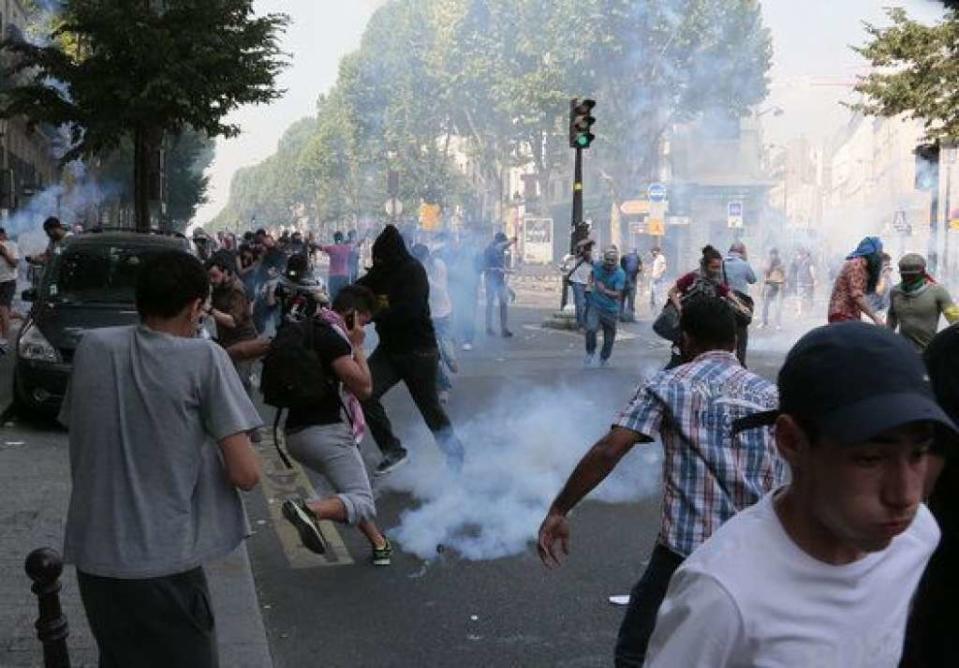 Manifestation pro-Gaza à Paris -