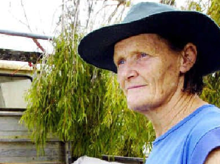 Pictured is Gwen Hyde, 69, who died with her husband, Bob Lindsey, in a fire at their home in Coongbar, which was ravaged by the Long Gully bushfire. 