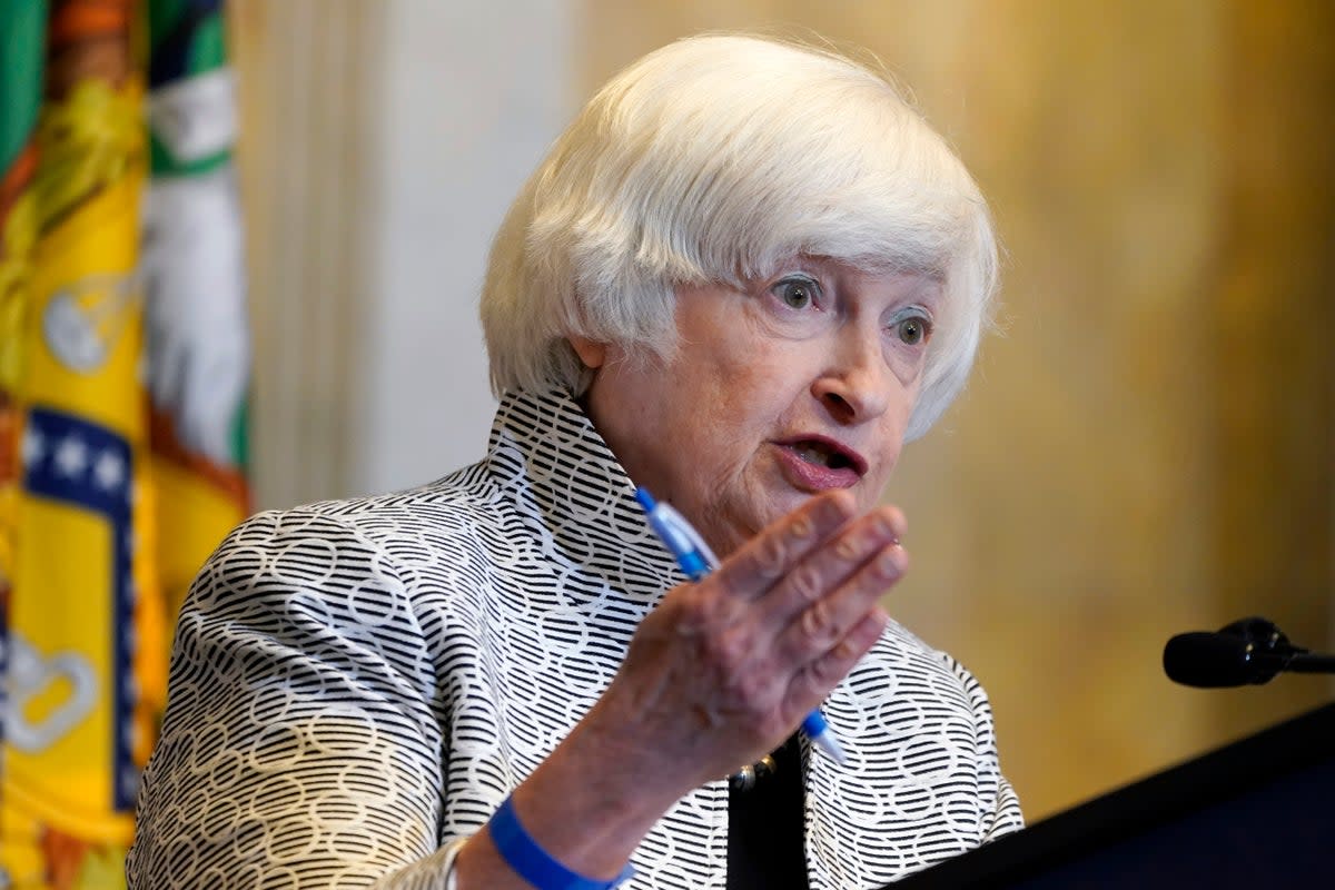 Yellen Economy (Copyright 2022 The Associated Press. All rights reserved.)