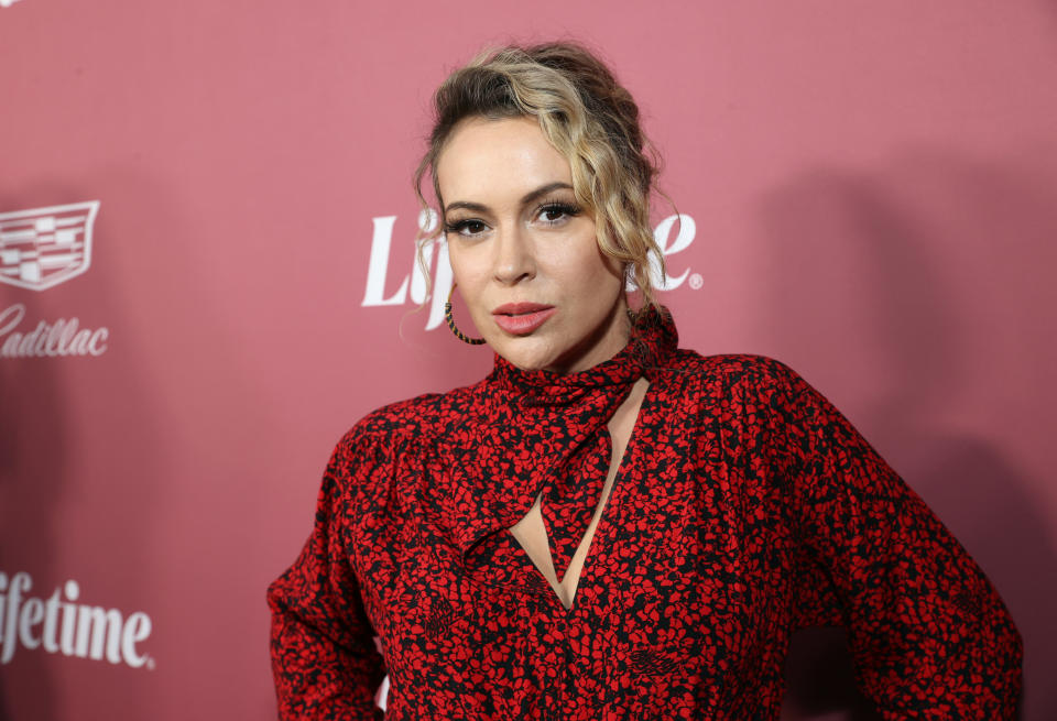 BEVERLY HILLS, CALIFORNIA - SEPTEMBER 30: Alyssa Milano attends Variety's Power of Women Presented by Lifetime at Wallis Annenberg Center for the Performing Arts on September 30, 2021 in Beverly Hills, California. (Photo by Emma McIntyre/Getty Images for Variety)