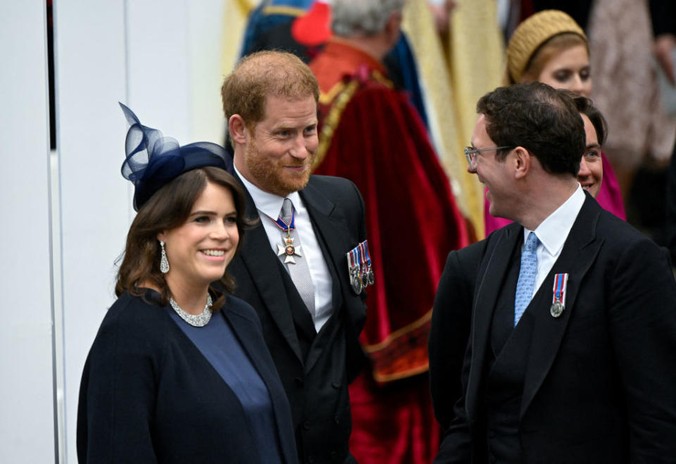 Prince Harry and Princess Eugenie have remained close, and the pair seem to share Orlando Bloom as a friend