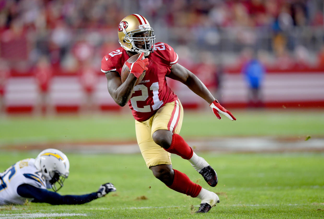 Frank Gore with the 49ers.