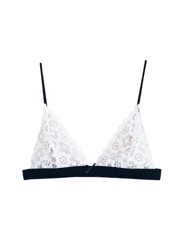 Aritzia Talula Black Triangle Cup Bralette small