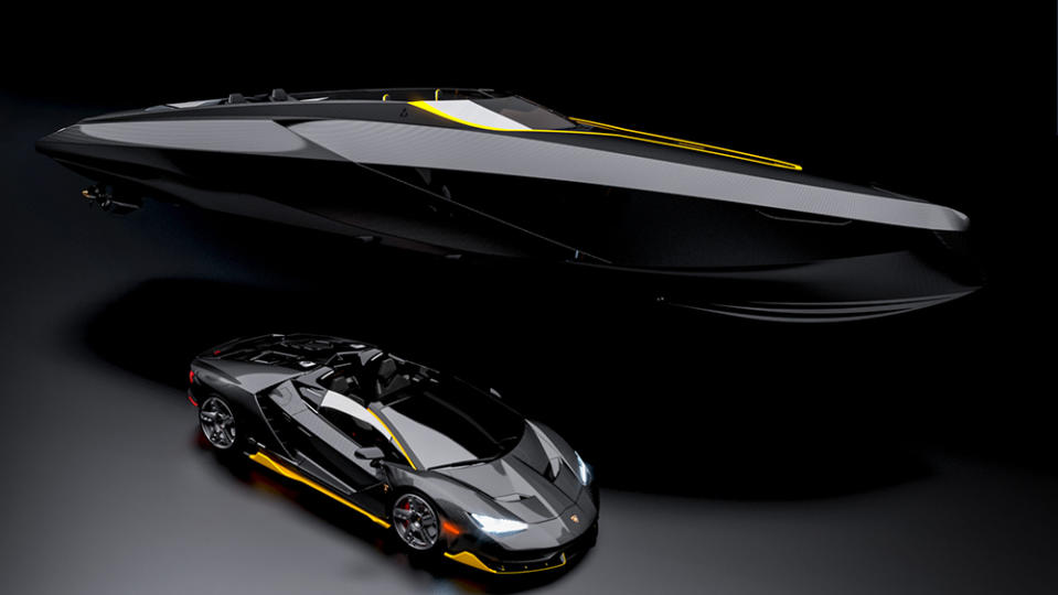 Officina Armare Design's A43 Speedboat