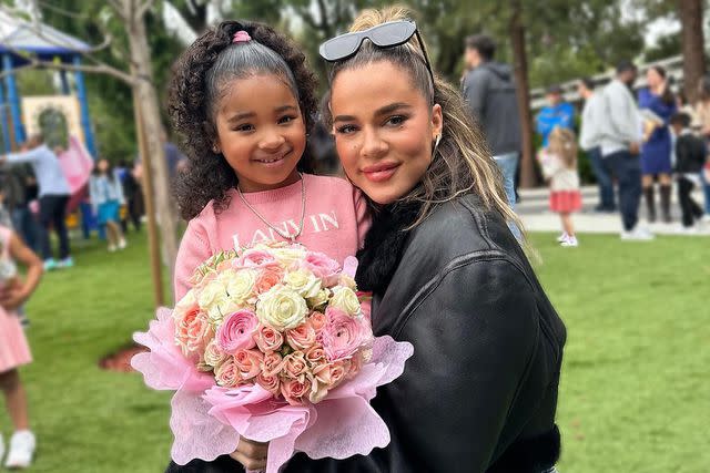 <p>KhloÃ© Kardashian/instagram</p> Khloe Kardashian, True Thompson