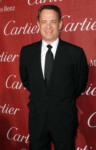 Tom Hanks attends the 23rd Annual Palm Springs Film Festival awards gala on January 7,2012. Photo by Albert L. Ortega, Getty Images