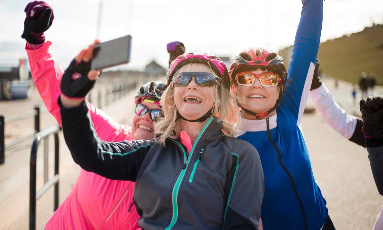 <span>British Cycling’s Breeze initiative organises rides for women of all abilities.</span><span>Photograph: SolStock/Getty Images</span>