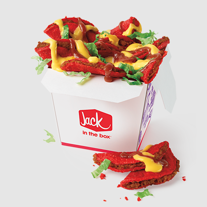 Jack in the Box loaded spicy tiny tacos