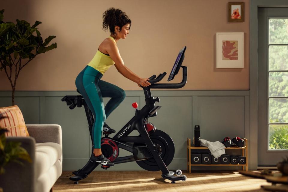 Lockdown fuelled the purchase of Peloton bikes and other exercise equipment (Peloton)