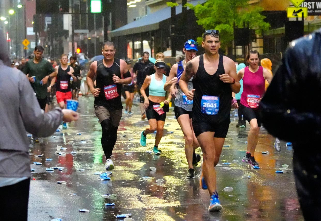 The annual Flying Pig marathon will begin on Sunday, May 5, at 6:30 a.m.