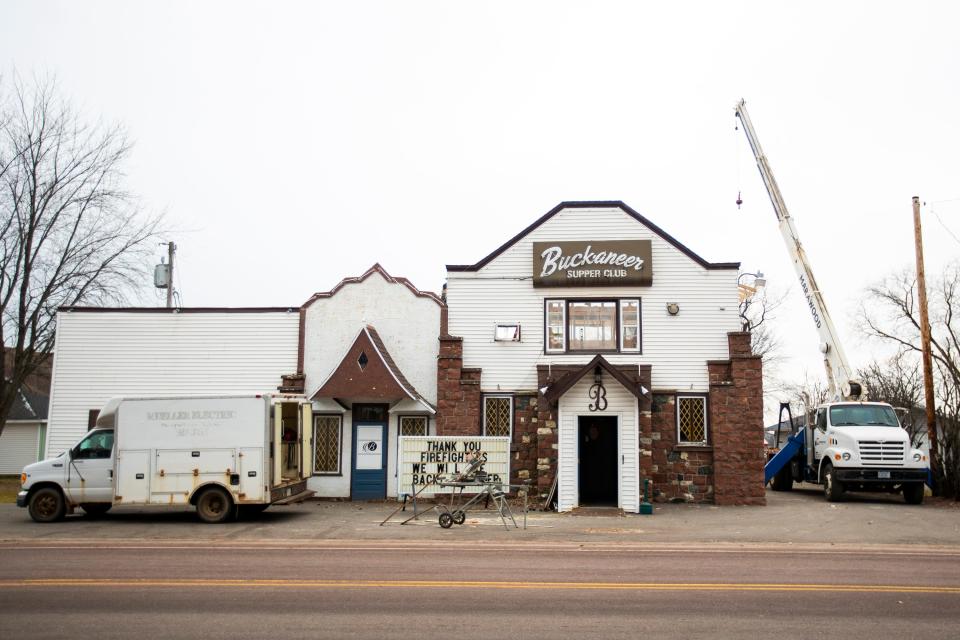 The Buck-A-Neer Supper Club in Rozellville on Dec. 18, 2020.