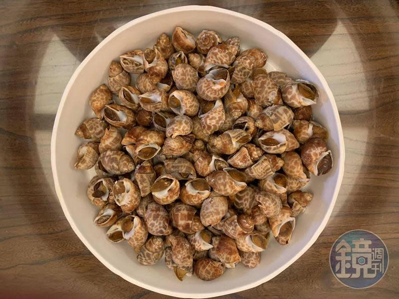 秋風起，魚市場上到處可見澎湖來的鳳螺，「烤鳳螺」正是此時該登上餐桌的季節佳餚。