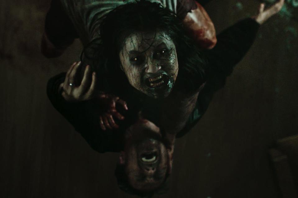 Arnie Shasha plays a malicious spirit that haunts a young apprentice healer and his family in the Malaysian horror film "Blood Flower."