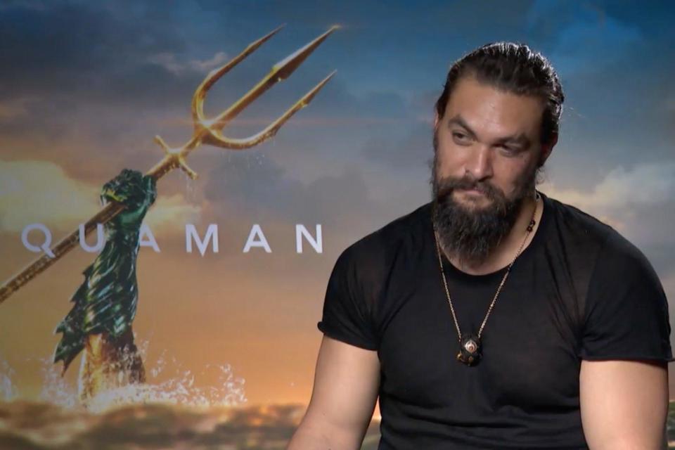 Jason Momoa proves why he's more than qualified to be Aquaman