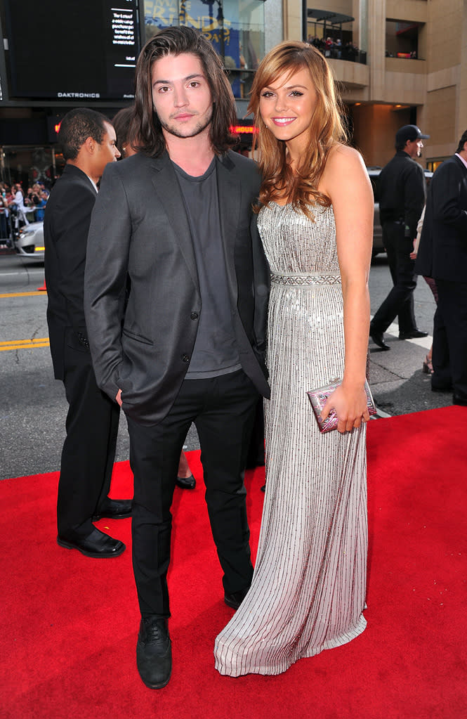 Prom LA Premiere 2011 Thomas McDonell Aimee Teegarden