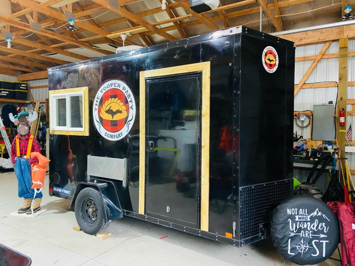 The Yooper Pasty Co. food truck is shown.