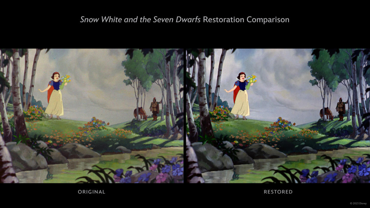  Snow White and the Seven Dwarfs on Disney Plus. 