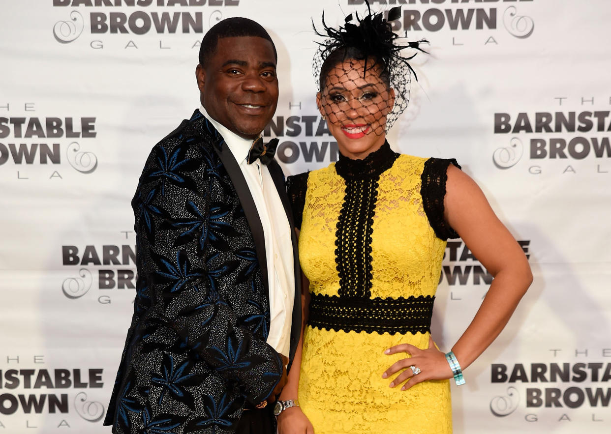 Tracy Morgan and Megan Wollover