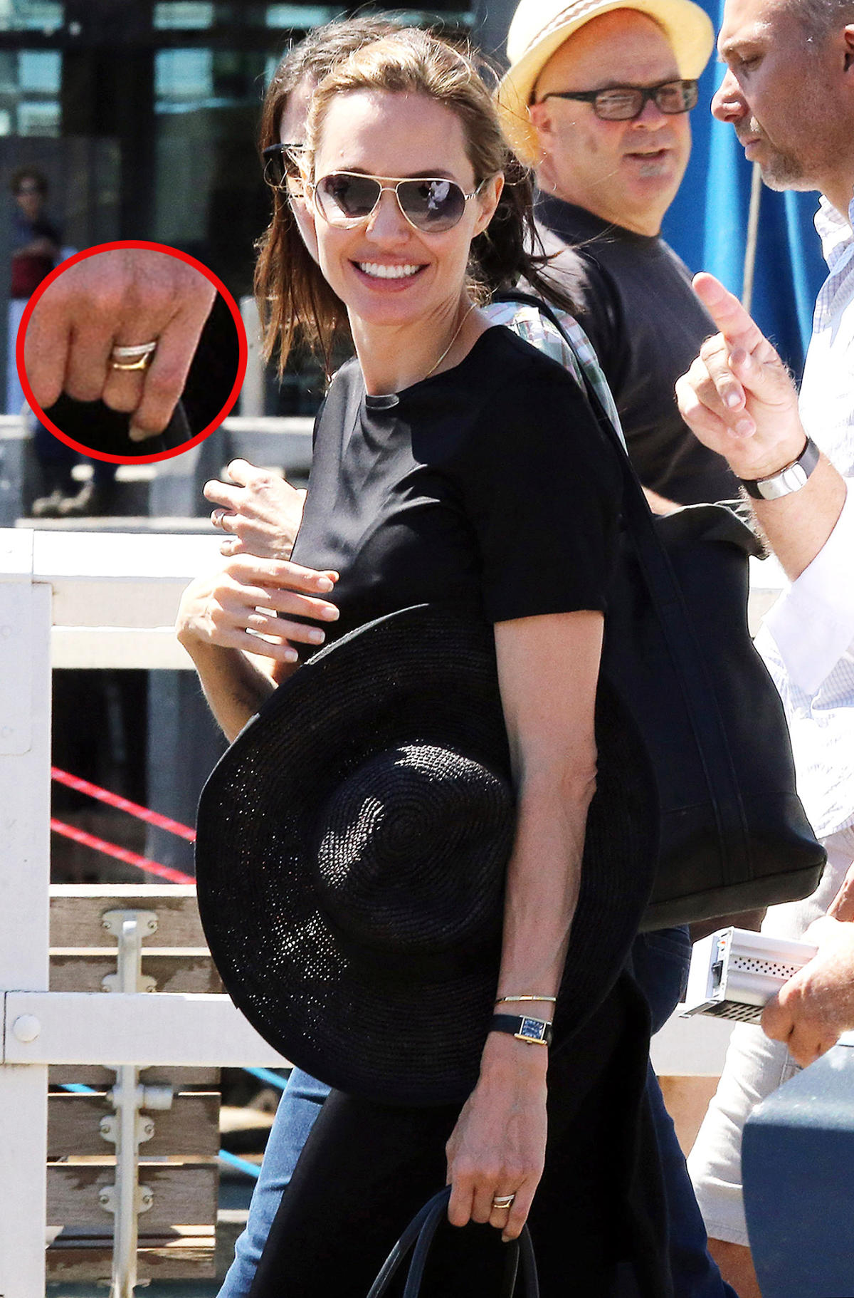 Angelina Jolie Wears Mysterious Ring on 'Unbroken' Work Trip: Photo 2973917, Angelina Jolie Photos