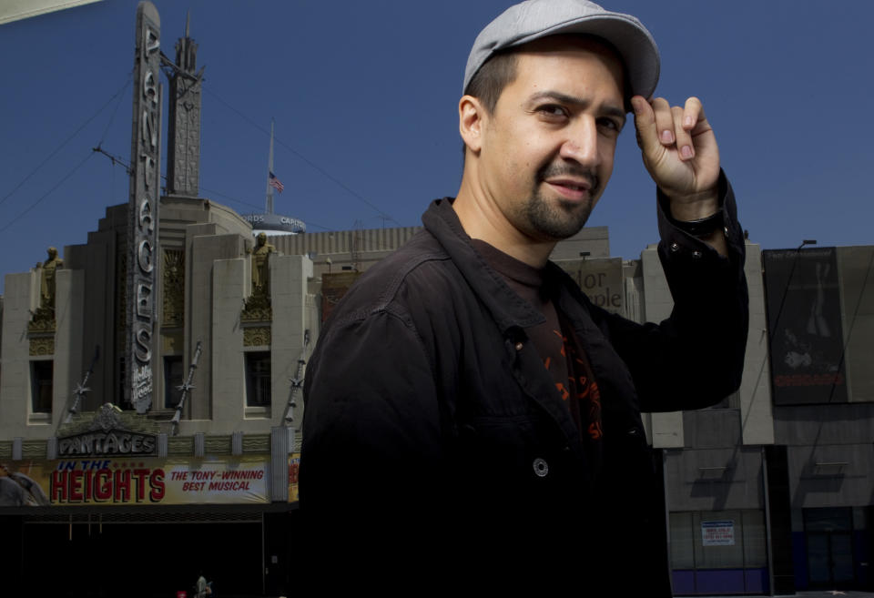 LinManuel Miranda, creator of the Tonywinning musical, "In the Heights," at the W Hotel.  (Photo by Robert Gauthier/Los Angeles Times via Getty Images)