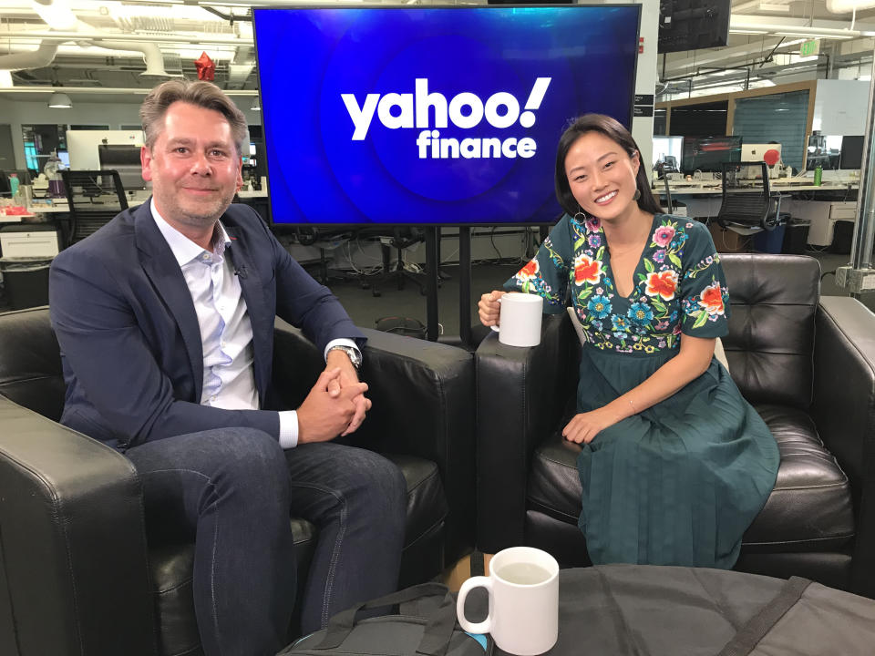 Casper Klynge, the world's first tech ambassador at Yahoo Finance's San Francisco bureau