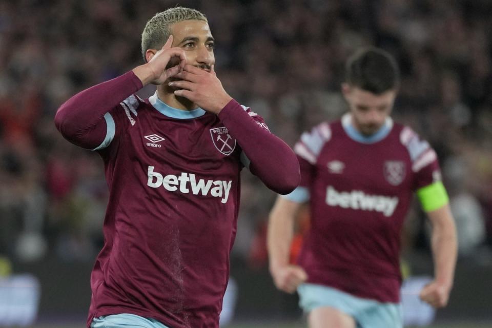 West Ham had to come from behind but earned a narrow in over AZ Alkmaar  (AP)