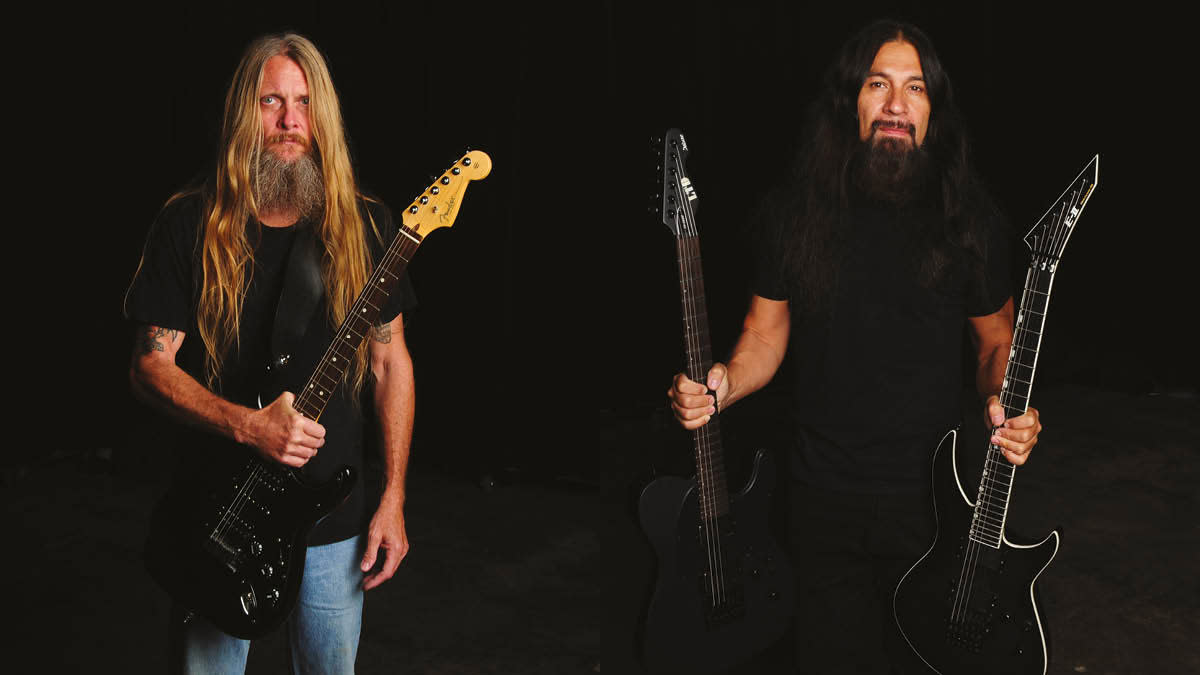  Obituary's Trevor Peres and Ken Andrews 