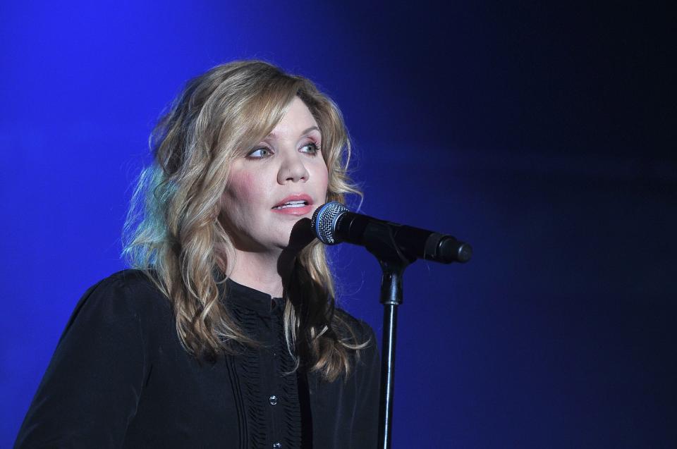 Alison Krauss performs at the Songwriters Hall of Fame 44th Annual Induction and Awards Dinner at the New York Marriott Marquis on June 13, 2013 in New York City.