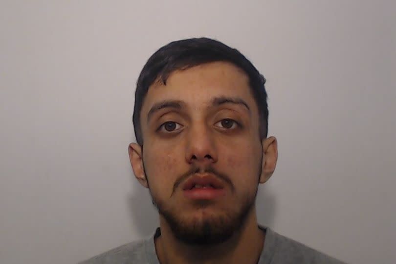 Daanyaal Jamshad, 20, is wanted after an incident in Bolton