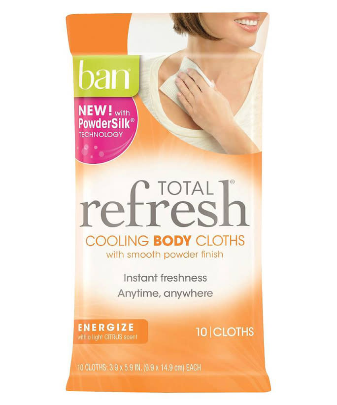 Middle School: Ban Total Refresh Body Cooling Cloths 