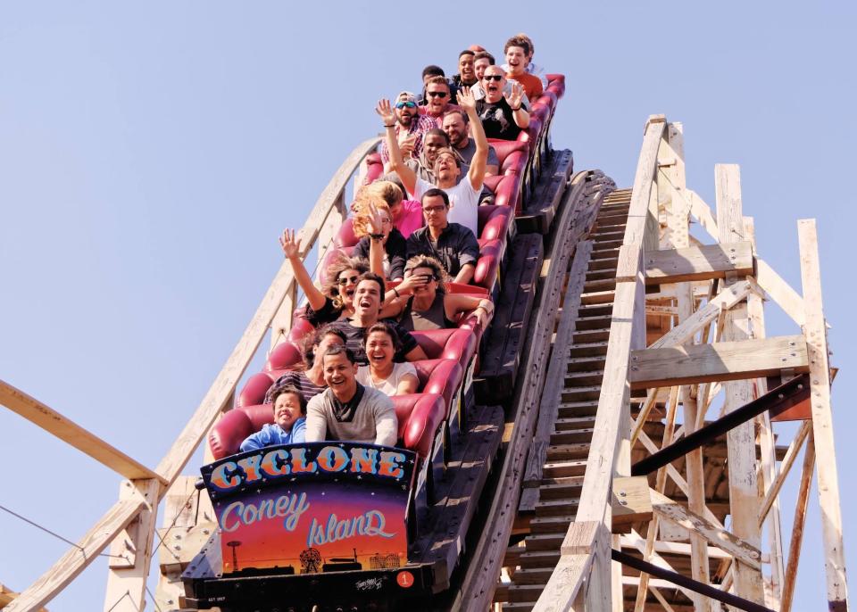 Coney Island Cyclone, Luna Park (Brooklyn, New York): Built in 1927, it's not the oldest coaster still operating, but it‘s plenty old. And it harks back to the days when Coney Island was the epicenter of the amusement universe.