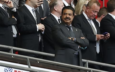 Shahid Khan at Wembley - Credit: AFP