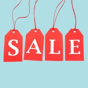 Sale Tags, seasonal sales