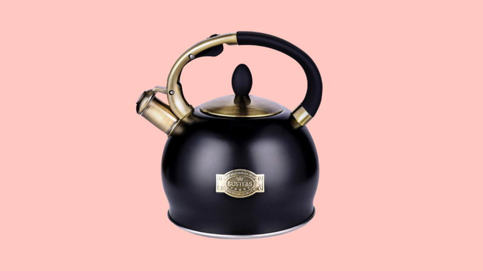 This beautiful kettle can brew tea that fights nausea.