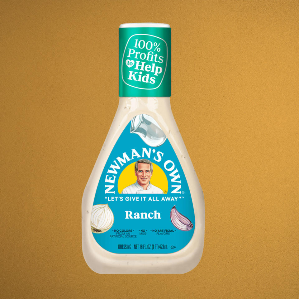 bottle of Newman's Own ranch (Newman's Own)