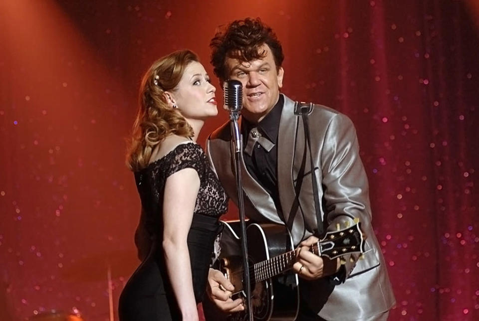 <p>John C. Reilly <em>is</em> Johnny Cash. And Ray Charles. And Buddy Holly. And David Bowie. Actually, he’s all four (and many more) in one as Dewey Cox, a singer whose biopic-ready life story expertly spoofs every musical biopic ever made. Even as Dewey’s look and music keep changing through the decades, Reilly imbues him with a consistent comic persona. He may be an amalgam of musicians, but Dewey Cox stands as a true original. —E.A. (Photo: Everett) </p>