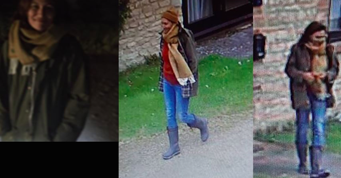 Police have released CCTV images of an unidentified woman who they believe was found dead in a lake in Oxfordshire. (Thames Valley Police)