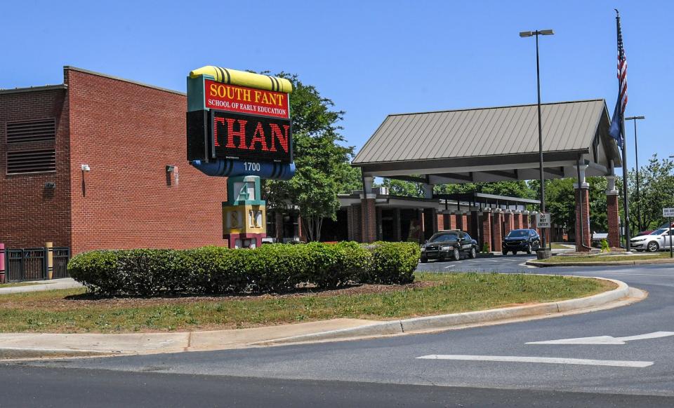 South Fant School of Early Education in Anderson, S.C. May 11, 2022. The school building, currently early child classrooms, was an elementary school in Anderson School District 5 for decades, and will close as summer nears. 